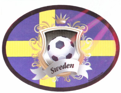 Sweden Soccer Decal